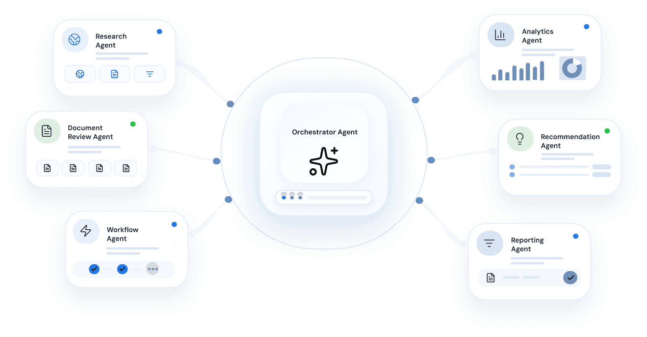 Agentic applications chat input showing agent mode and tool options